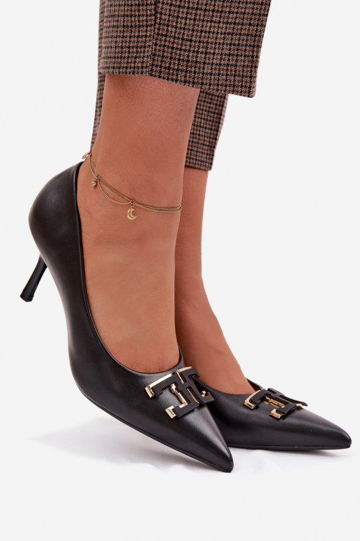 Hakken Schoenen met ornamenten Eko Leer zInart Fivara