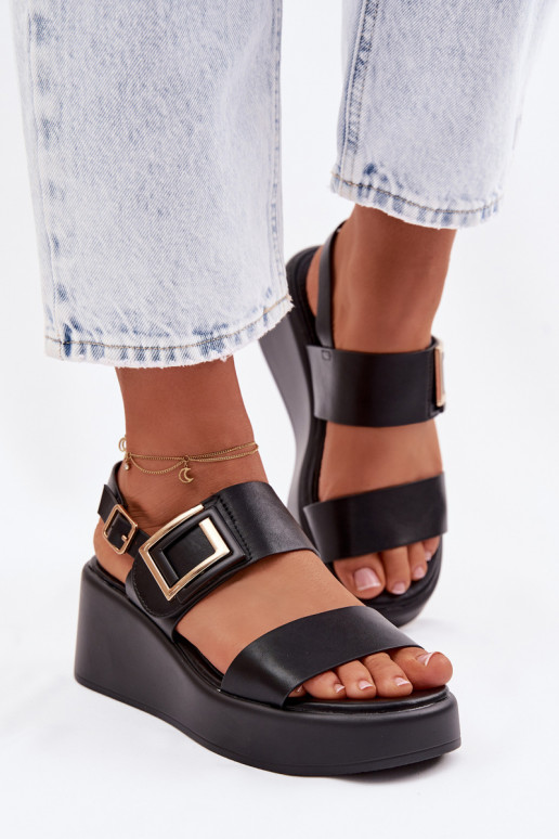 Dames sandalen met platform Met sierlijk Detalem zInart Nelira