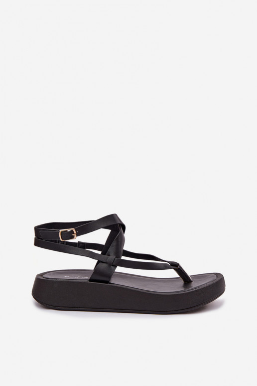 sandalen door de vinger Dames met platform zInart Gelira