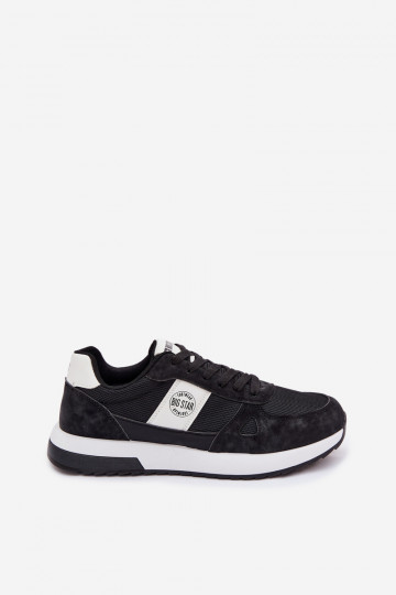 Heren sportschoenen Big Star TT174352 in zwarte kleur 2