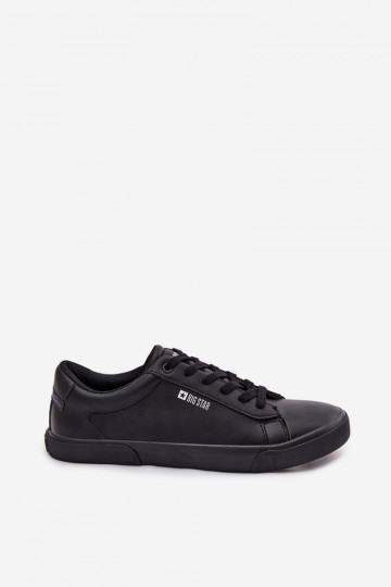 Heren casual schoenen van kunstleer Big Star TT174002 in zwarte kleur 2