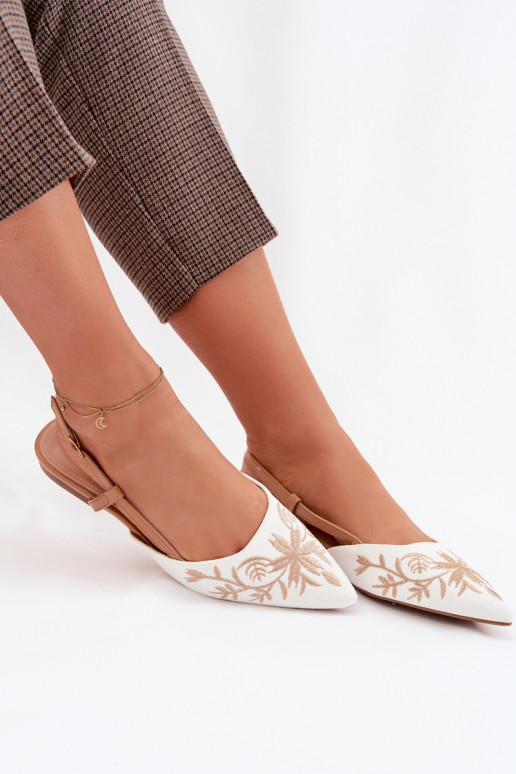 Dames sandalenHaftem Op gelijk aan bruine kleur Grelia