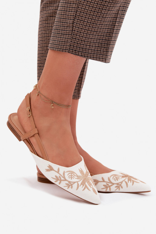 Dames sandalenHaftem Op gelijk aan bruine kleur Grelia