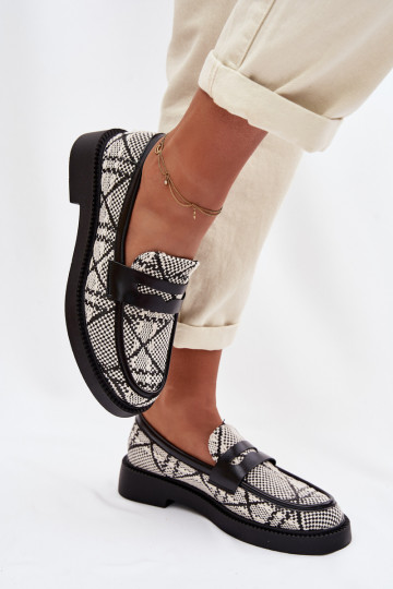 dames mocassins Met patroon zInart Barisa