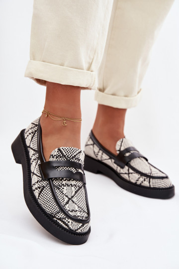 dames mocassins Met patroon zInart Barisa 2