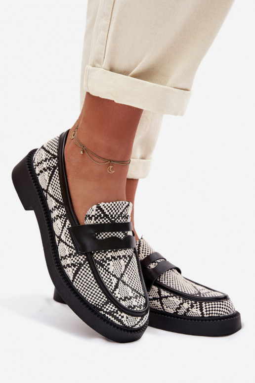 dames mocassins Met patroon zInart Barisa