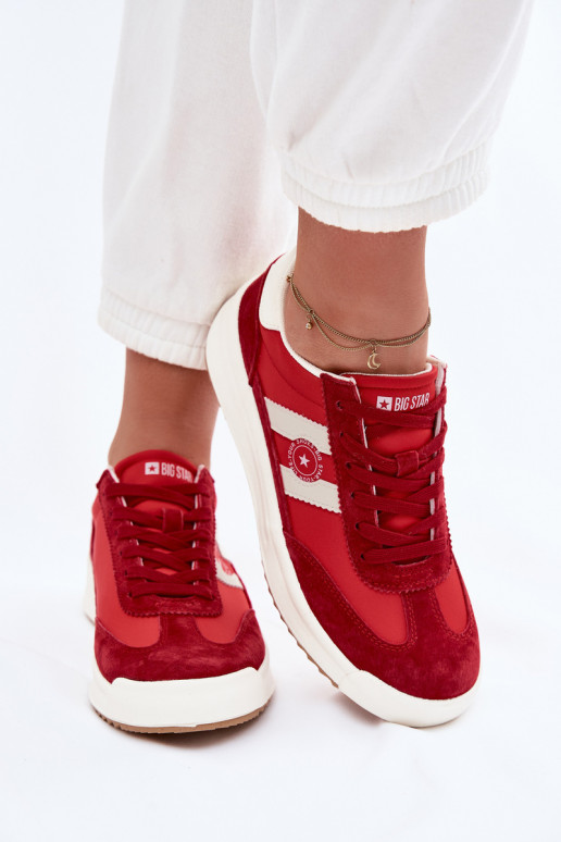 Sneakers model schoenen Dames Big Star TT274158 rood