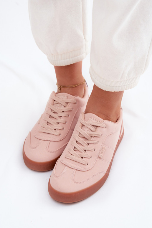 Sneakers model schoenen Dames materiaal Big Star TT274359 roze