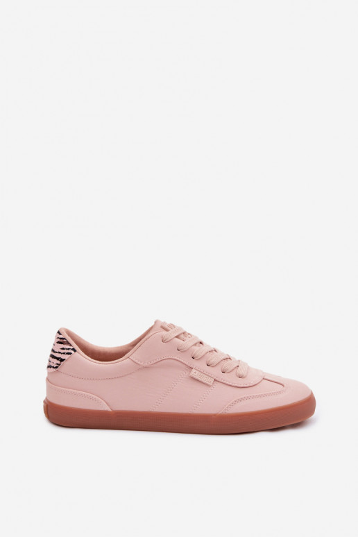 Sneakers model schoenen Dames materiaal Big Star TT274359 roze