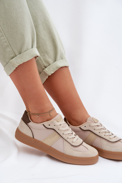 Sneakers model schoenen Dames Big Star TT274174 beige