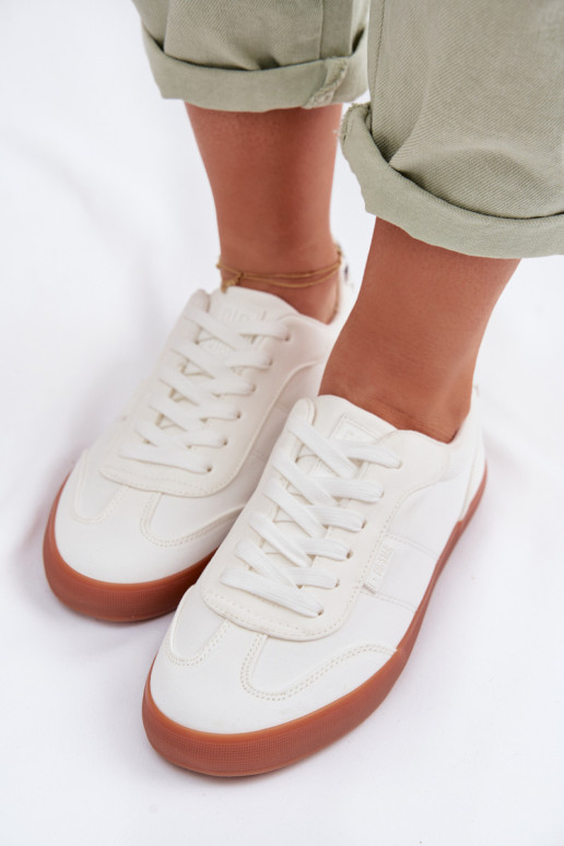 Sneakers model schoenen Dames materiaal Big Star TT274357 Initte kleur