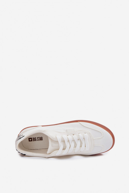 Sneakers model schoenen Dames materiaal Big Star TT274357 Initte kleur