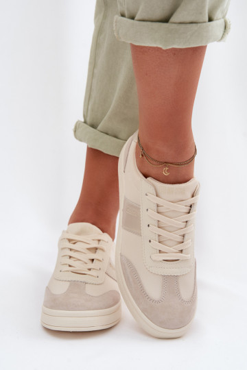 Sneakers model schoenen Dames Big Star TT274155 beige