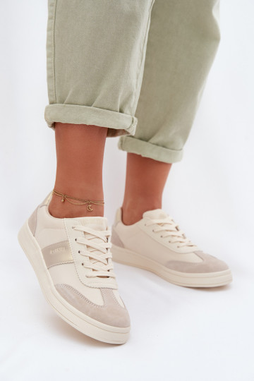 Sneakers model schoenen Dames Big Star TT274155 beige 2