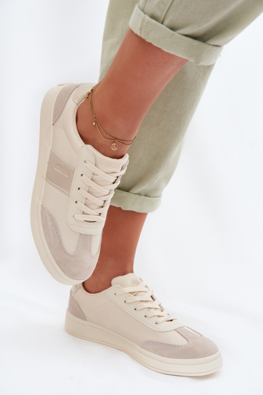 Sneakers model schoenen Dames Big Star TT274155 beige