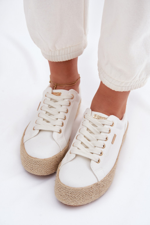 vrijetijdsschoenen Espadrilles met platform Big Star TT274349 Initte kleur