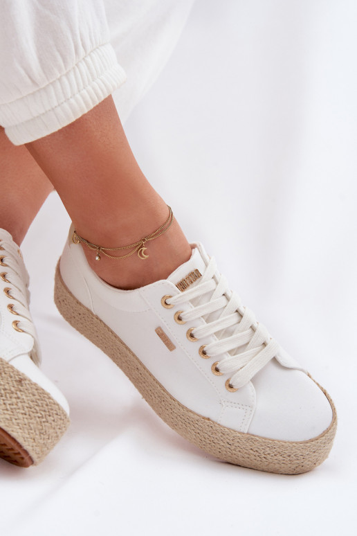 vrijetijdsschoenen Espadrilles met platform Big Star TT274349 Initte kleur
