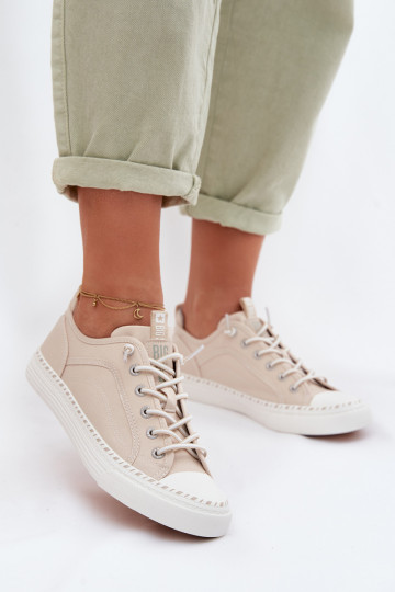Vrijetijdsschoenen Big Star TT274387 zandkleur