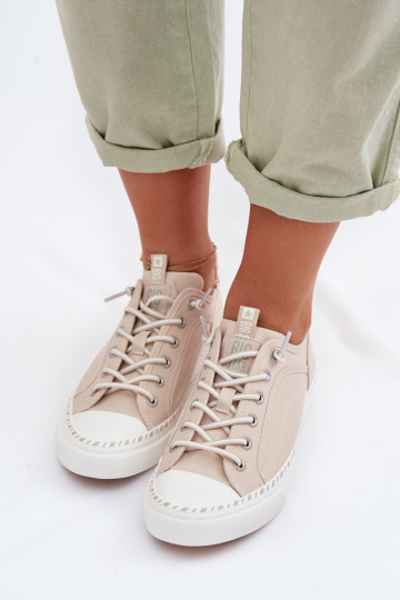 Vrijetijdsschoenen Big Star TT274387 zandkleur 2