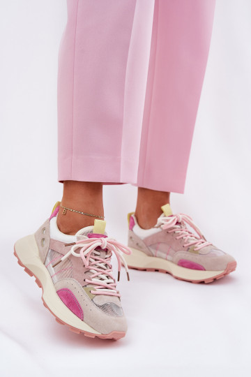 van suède sportschoenen Sneakers model schoenen Dames Vinceza 66725 Verschillende kleuren