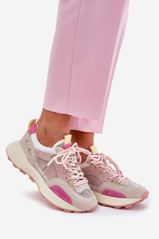 van suède sportschoenen Sneakers model schoenen Dames Vinceza 66725 Verschillende kleuren