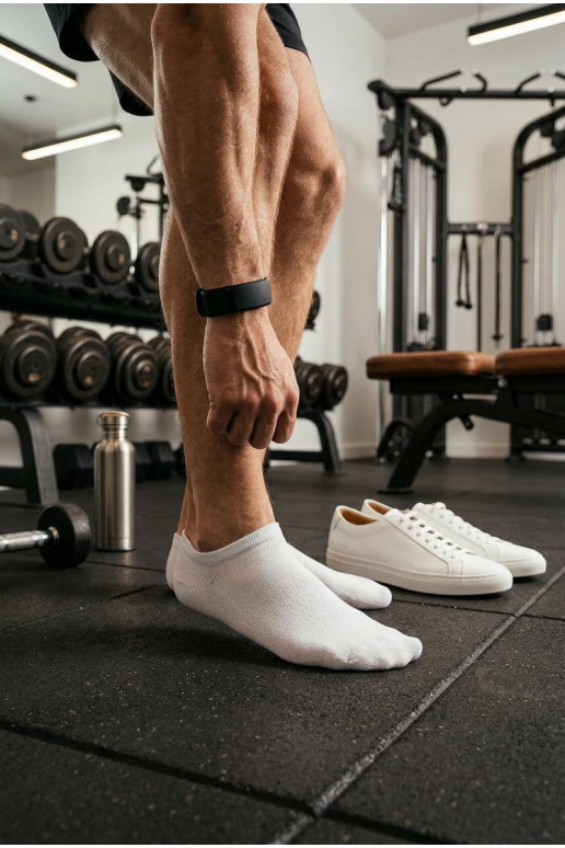 Heren sokken Stopki ULTRA CIENKIE Initte kleur