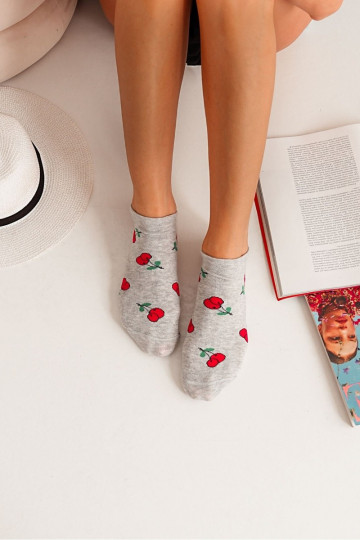 Sokken Dames INiśnie grijs