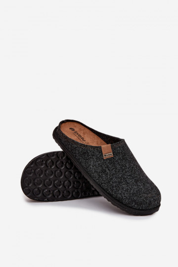 Heren preventieve slippers grijze kleur