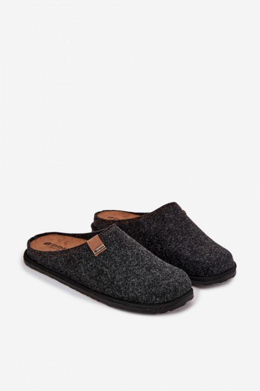 Slippers voor mannen Preventieve inbl SI000025 grijs