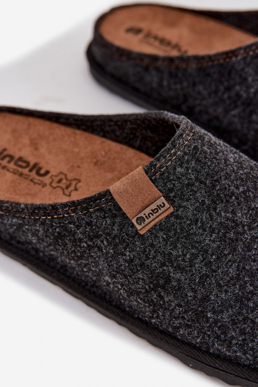 Slippers voor mannen Preventieve inbl SI000025 grijs