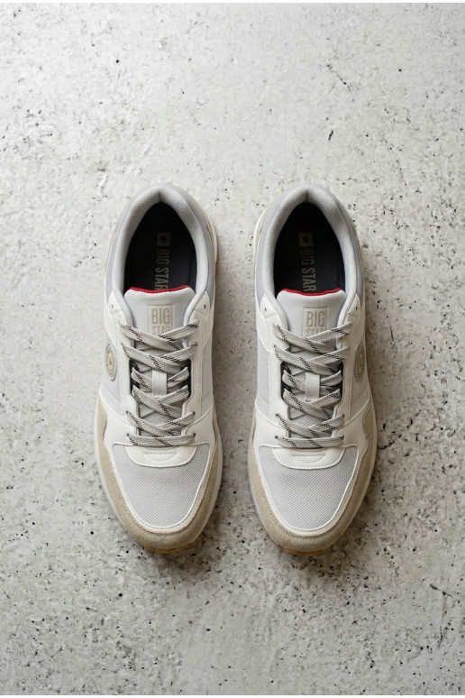 Sneakers model schoenen voor mannen met platform Big Star TT174032 INit-blauIn