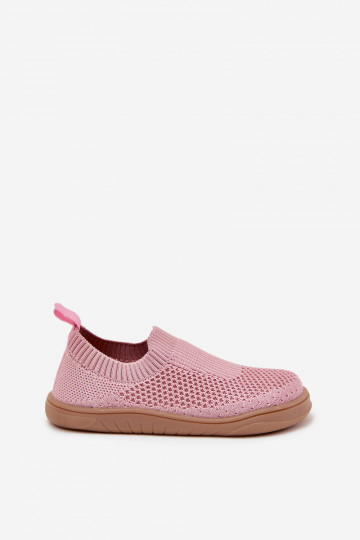 Kinderslippers Barefoot Milami rozenkleur Tai tuririselle 2