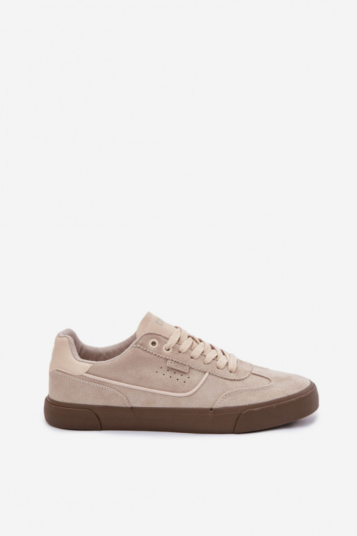Sneakers model schoenen voor mannen Big Star TT174094 beige
