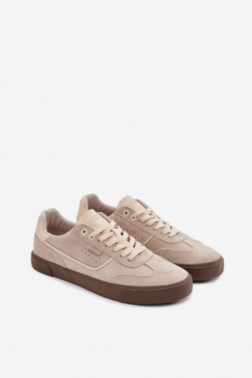 Sneakers model schoenen voor mannen Big Star TT174094 beige