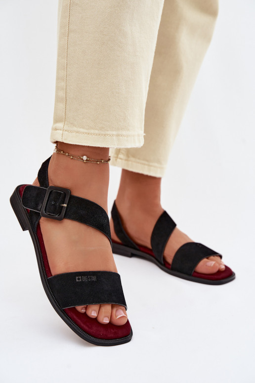 Dames sandalen van suède Big Star TT274490 zInart