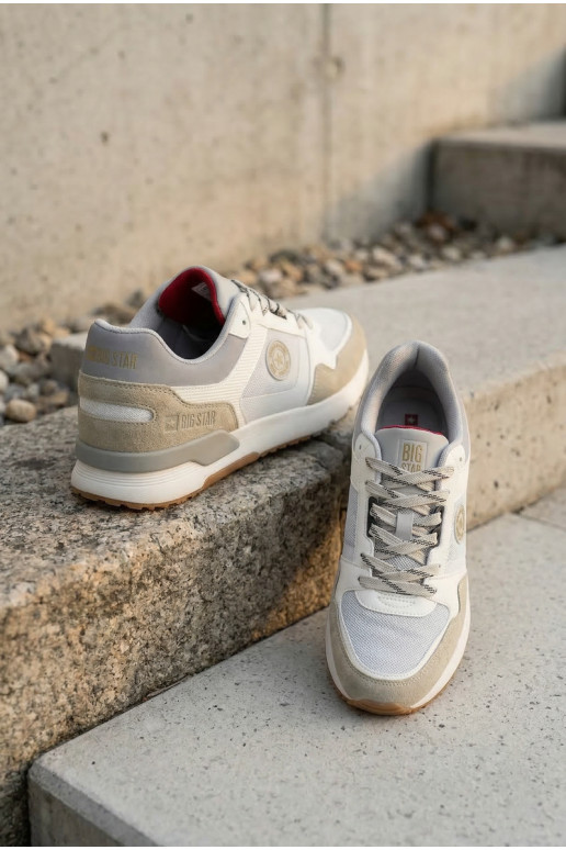 Sneakers model schoenen voor mannen met platform Big Star TT174032 INit-blauIn