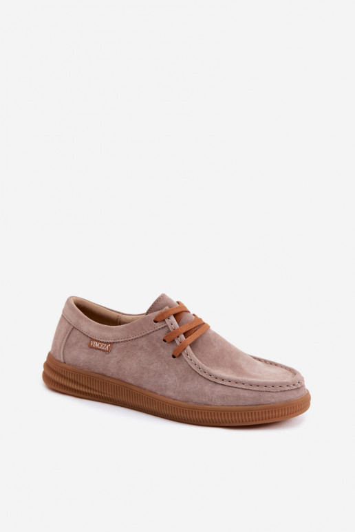 schoenenOpturalnego van suèdeu Vinceza 95391 beige