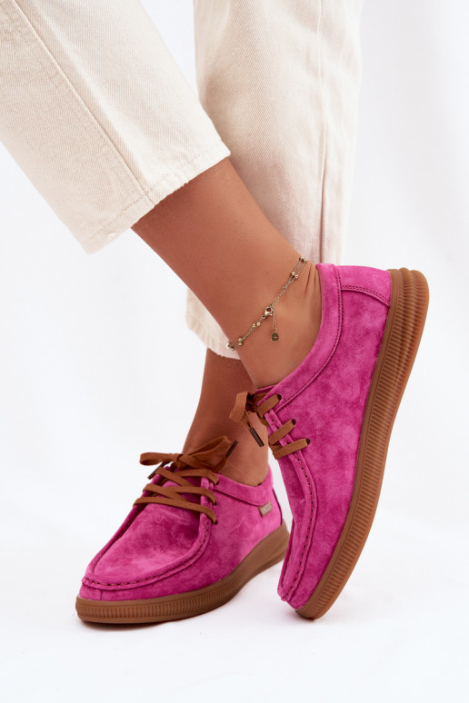 schoenenOpturalnego van suèdeu Vinceza 95391 roze