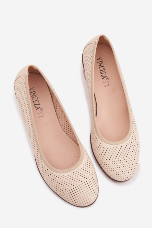 schoenen Dames met platform Vinceza 58629 ivoor