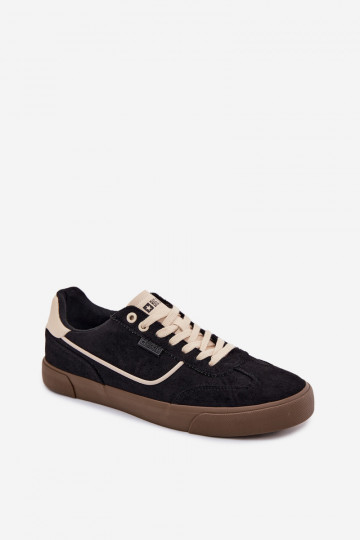 Heren sneakers Big Star TT174090 in zwart