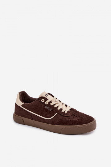 Heren sneakers Big Star TT174092 in chocoladekleur
