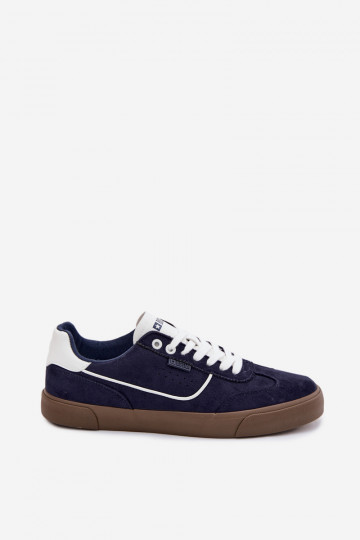 Heren sneakers Big Star TT174091 in donkerblauw 2