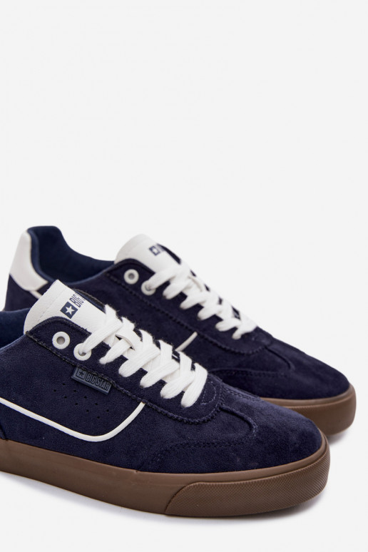 Sneakers model schoenen voor mannen Big Star TT174091 donkerblauIn