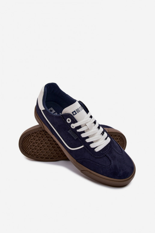 Sneakers model schoenen voor mannen Big Star TT174091 donkerblauIn