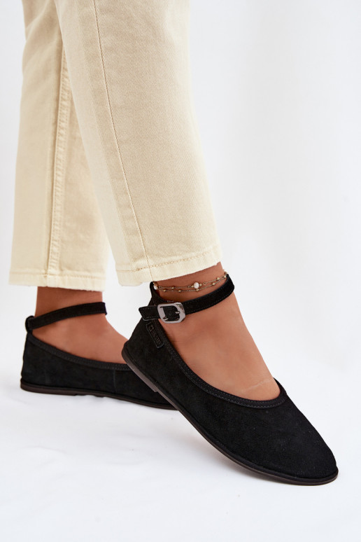 BallerinasOpturalnego van suèdeu Big Star TT274212 zInart