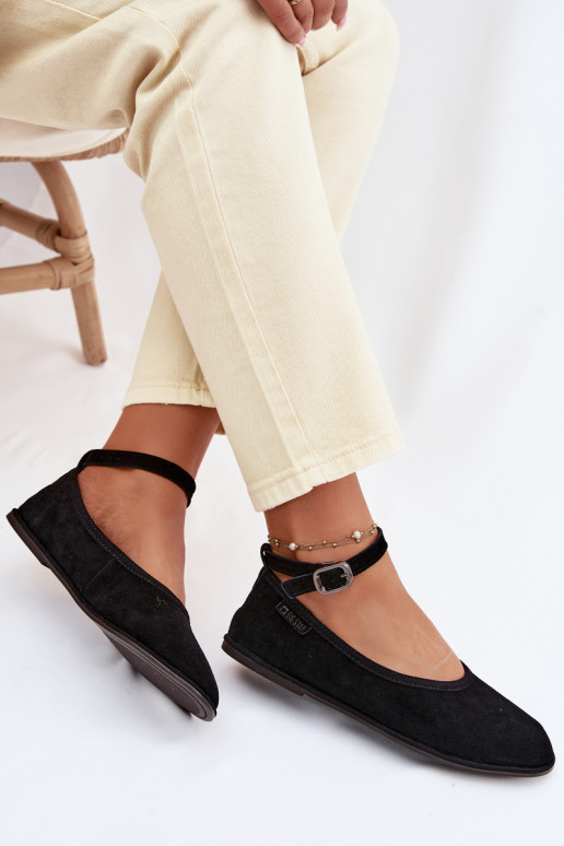 BallerinasOpturalnego van suèdeu Big Star TT274212 zInart