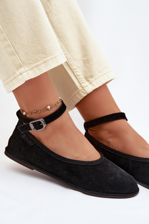 BallerinasOpturalnego van suèdeu Big Star TT274212 zInart