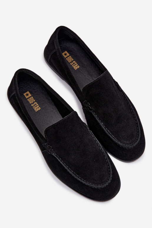 dames mocassinsOpturalnego van suèdeu Big Star TT274209 zInart