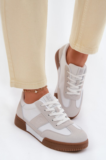 Dames sneakers Big Star TT274910 in wit