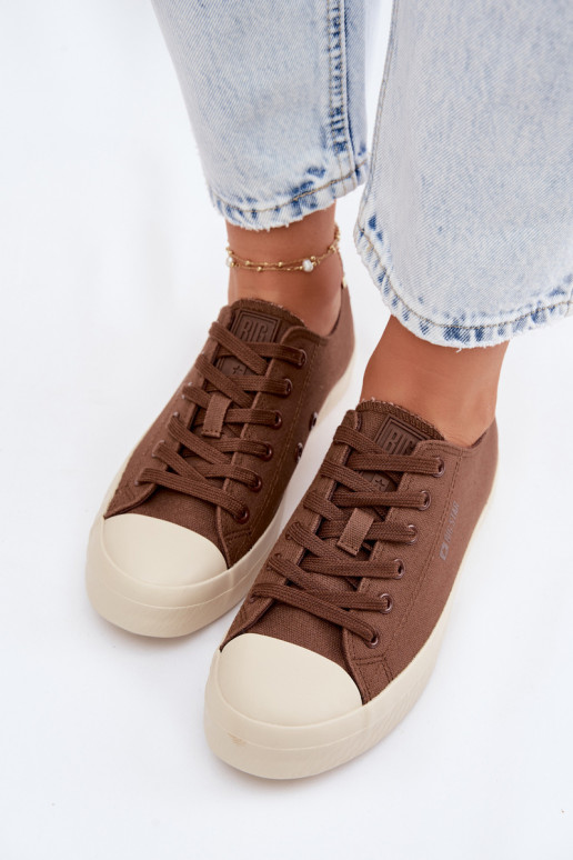 Vrijetijdsschoenen Big Star TT274123 bruine kleur